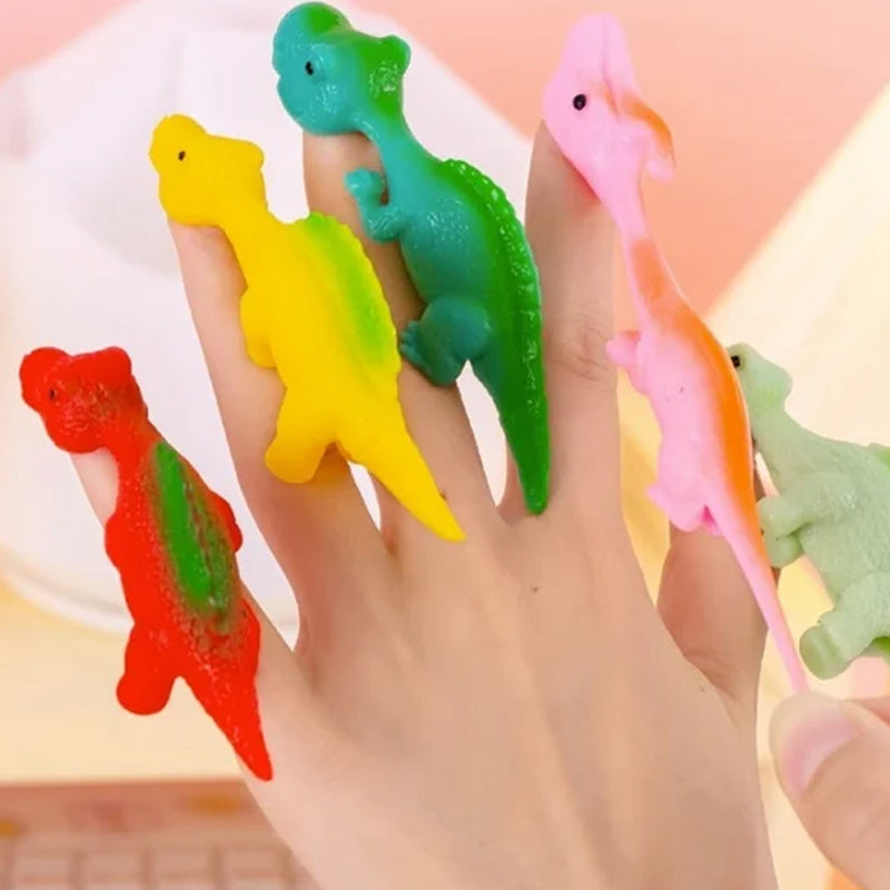 Dinosaur finger katapult: Eventyrspillet for de små helte!