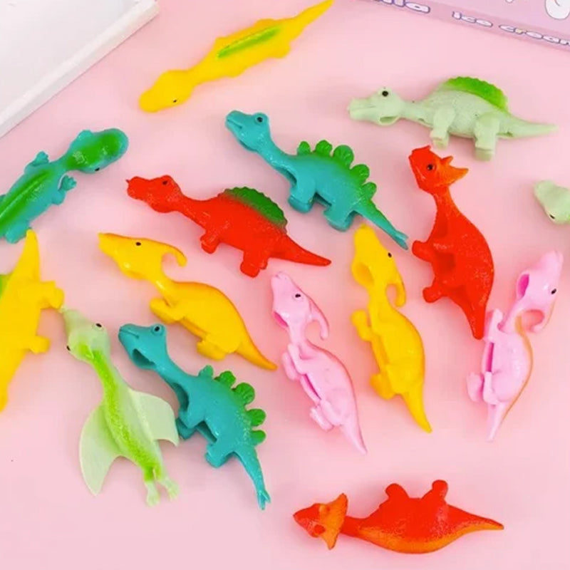 Dinosaur finger katapult: Eventyrspillet for de små helte!