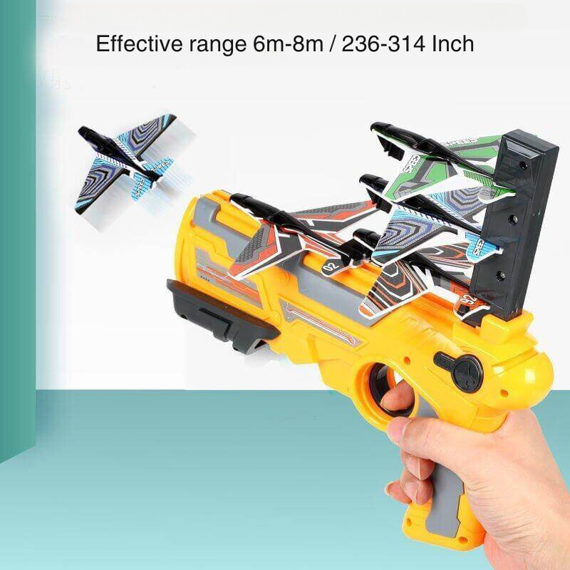 Sky Launcher : צעצוע אינטראקטיבי להשקת מטוסים בחוץ!