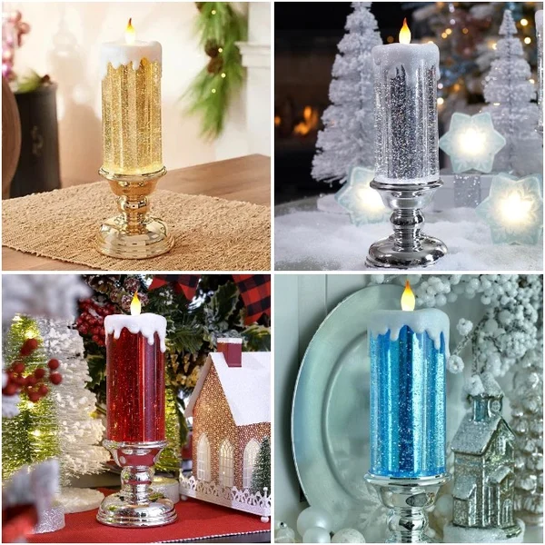 LED-Weihnachtskerzen - Festliche und sichere Lichter