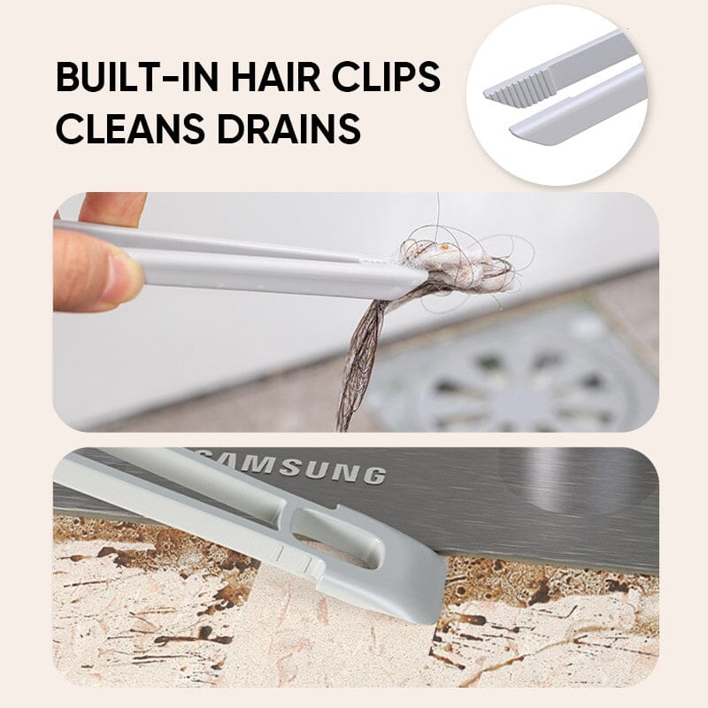 Multifunctional rotary brush: Easy cleaning of corners and cracks