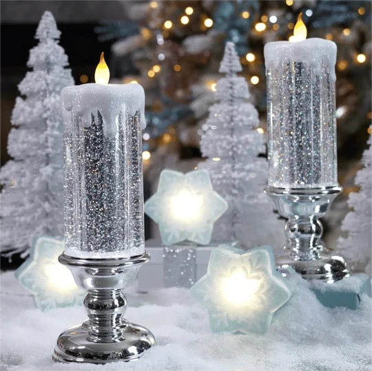 LED-Weihnachtskerzen - Festliche und sichere Lichter