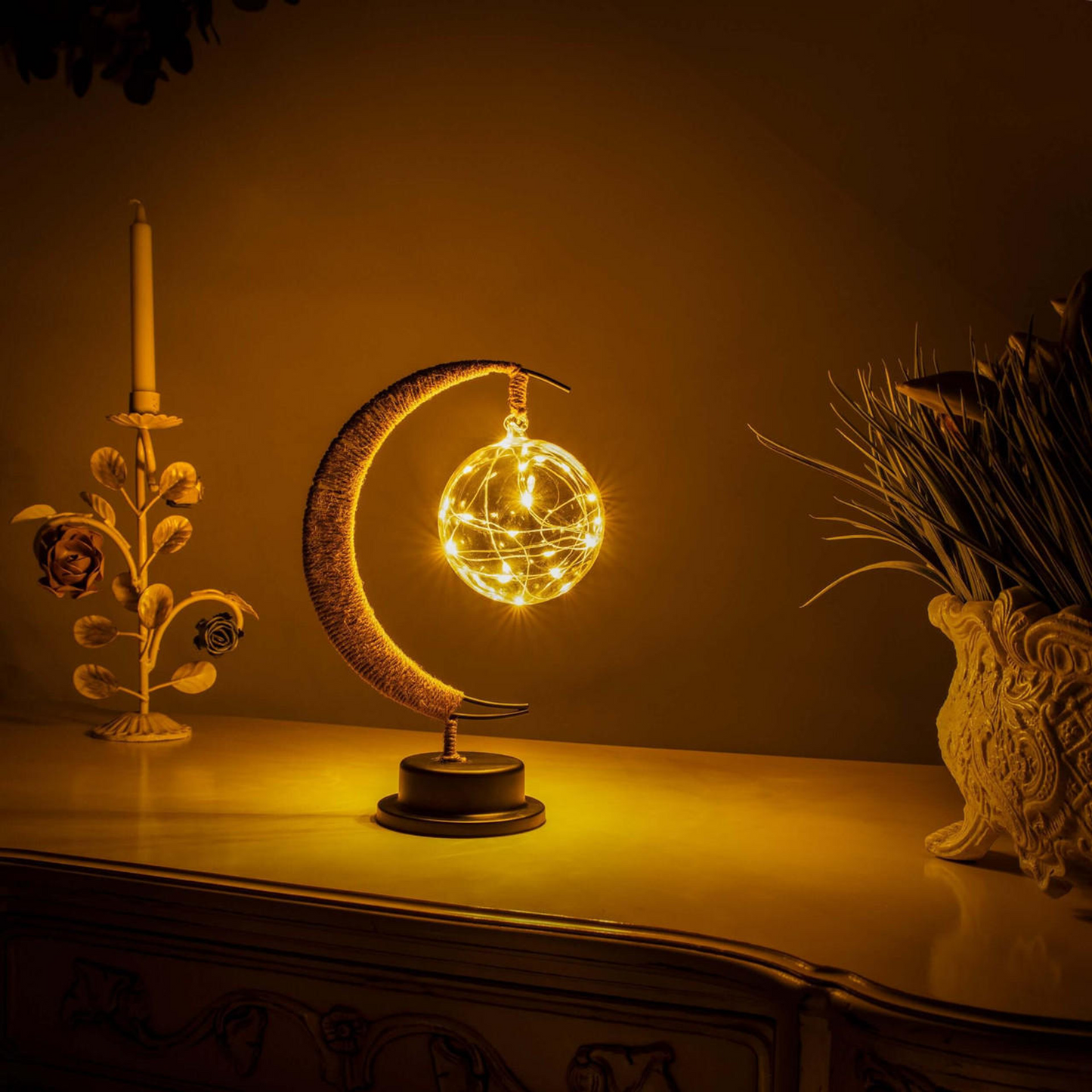 Rustgevende Maanlamp voor een betoverende sfeer