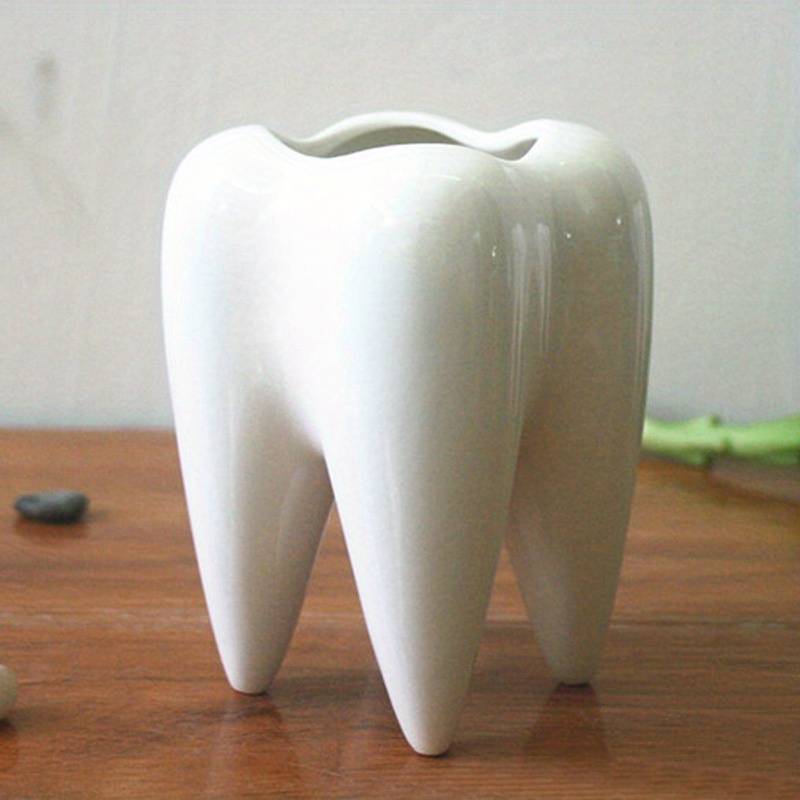Jarrón dental de cerámica versátil